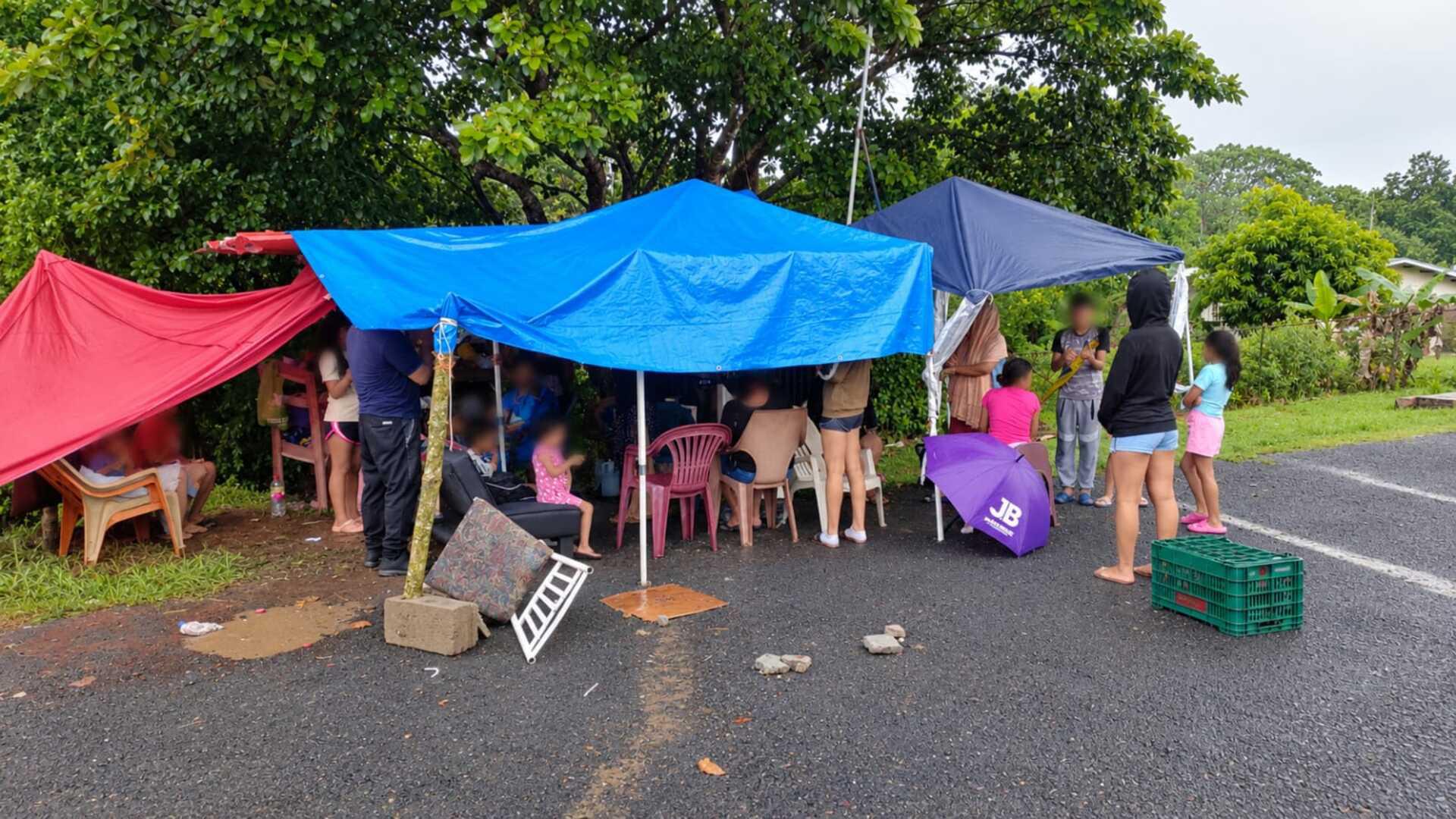 Veraguas | Bebé muere en carpa donde su familia se refugió tras el sismo