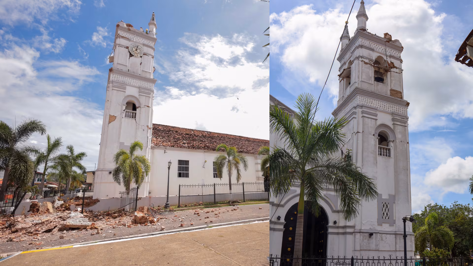 Terremoto deja templos heridos en Azuero y Coclé y expertos piden rescatar con cautela