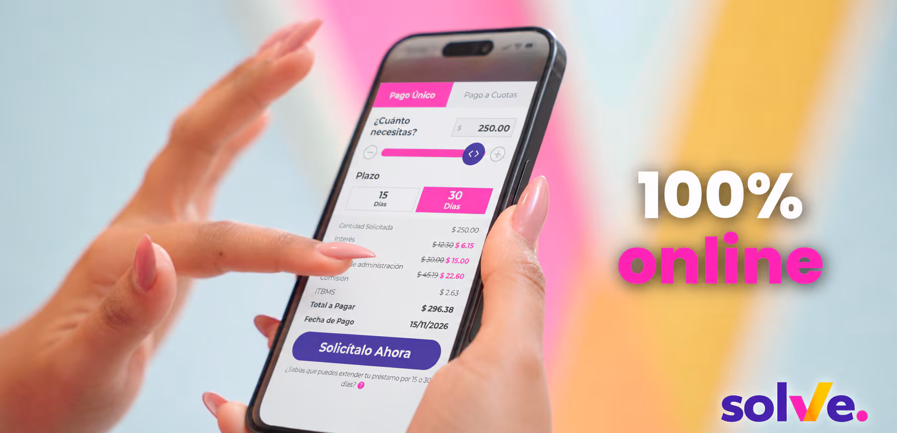SOLVE ofrece microcréditos 100% digitales en Panamá con cobertura nacional