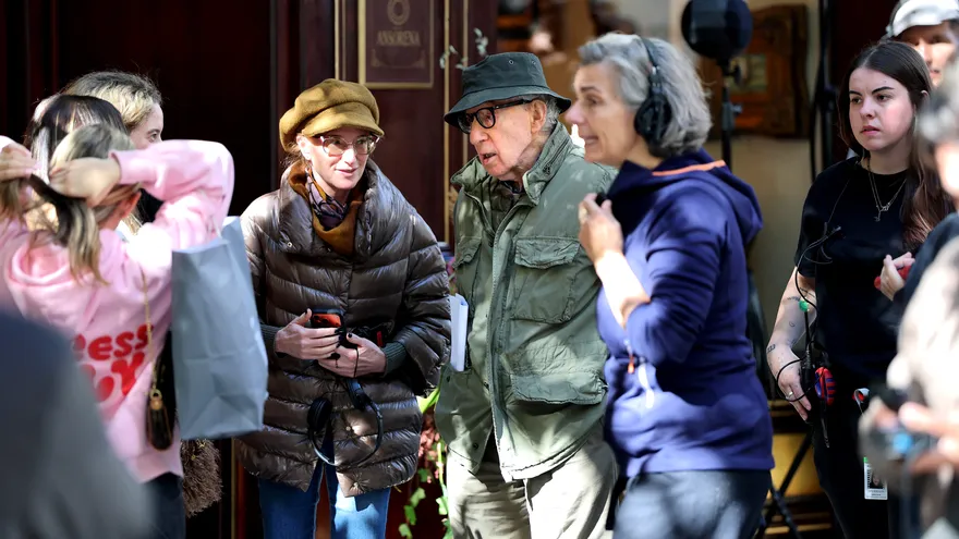 Woody Allen rueda su película número 51 en las calles de Madrid