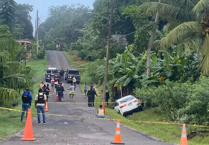 Reynaldo Prendergast muere baleado desde otro vehículo en Chilibre