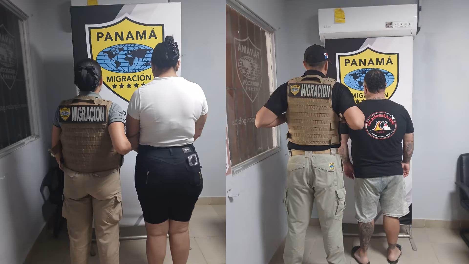 Orden de captura y antecedentes frenan a dos costarricenses en el Puente Binacional