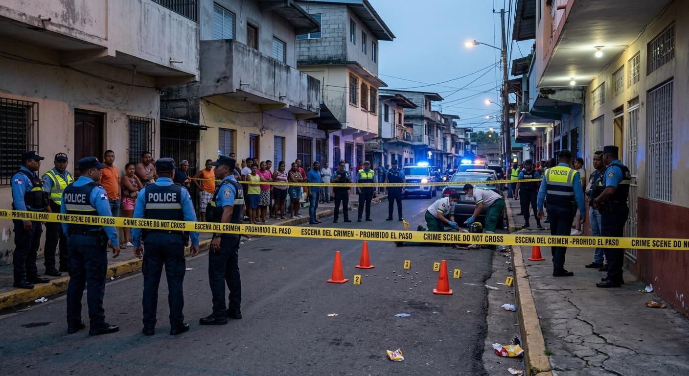 Colón | Tiroteo en una zona concurrida: matan a uno y dejan a otro herido