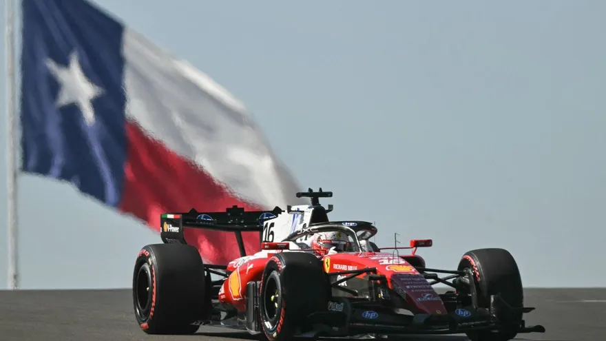 F1| Charles Leclerc sobresale en los primeros ensayos del Gran Premio de Estados Unidos