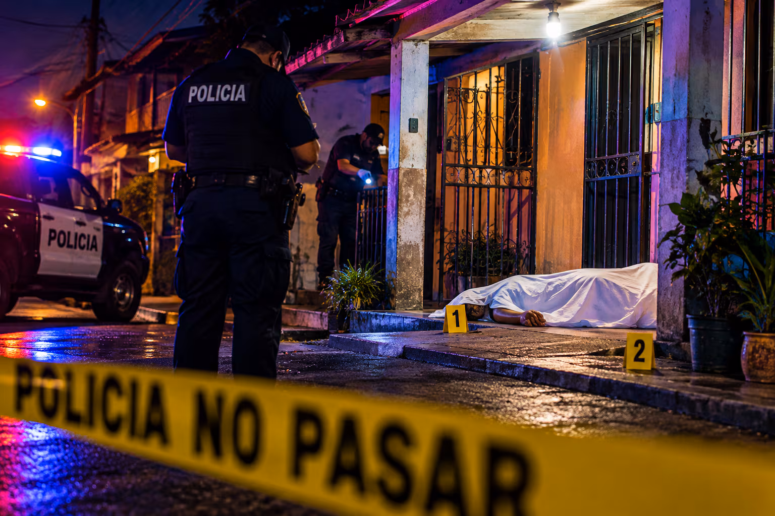 Hombre muere a balazos en el sector La Esperanza de Las Cumbres