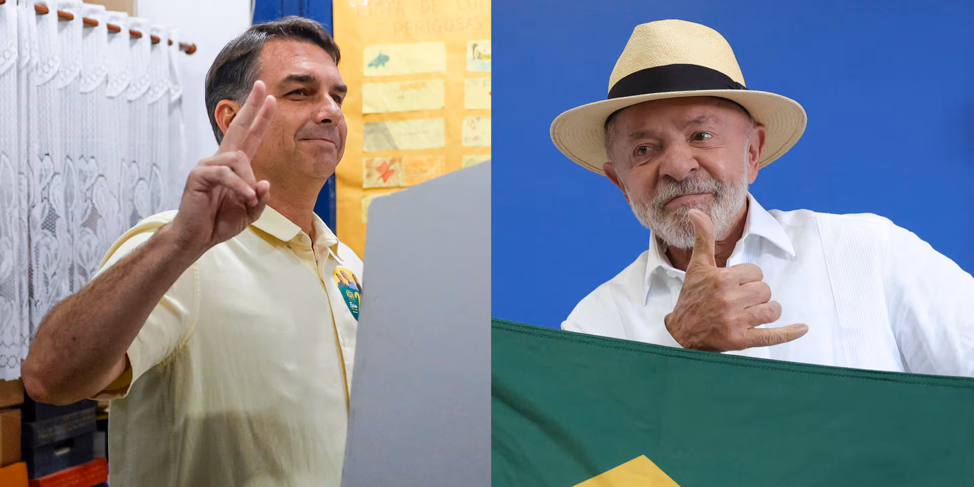 Lula y Flávio Bolsonaro se disputan Brasil en una segunda vuelta muy reñida