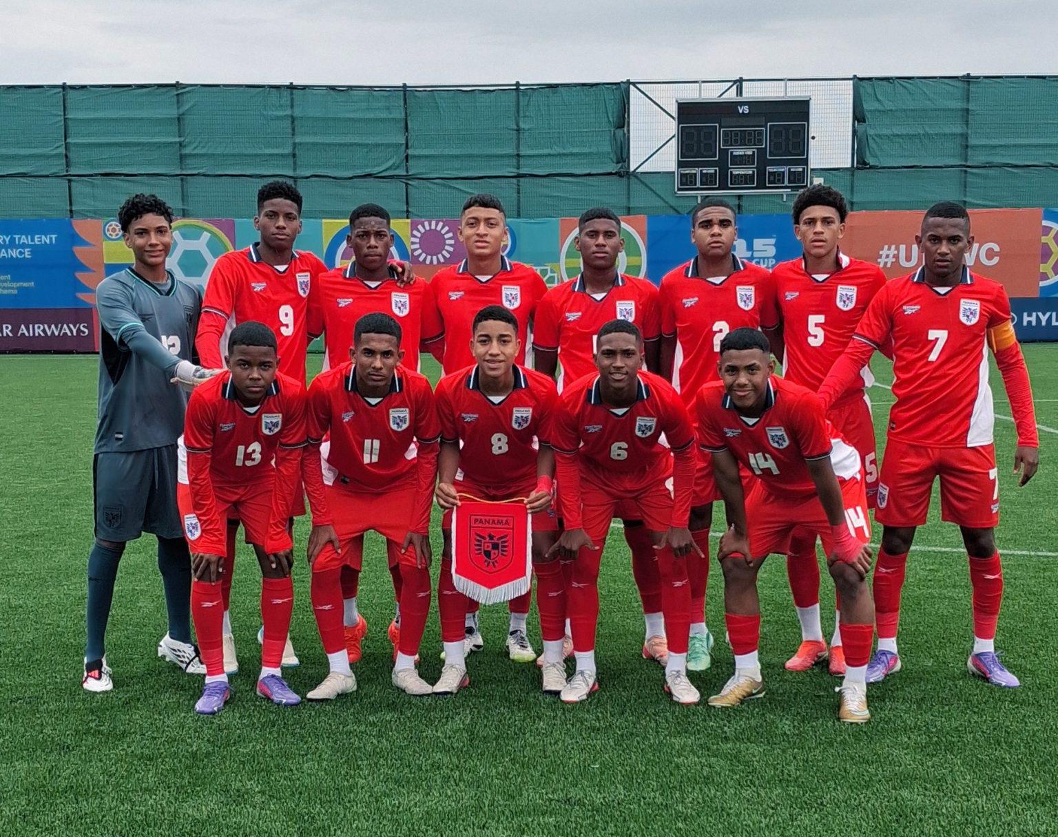 Panamá Sub-15 celebra su primera victoria en el Mundial de la FIFA