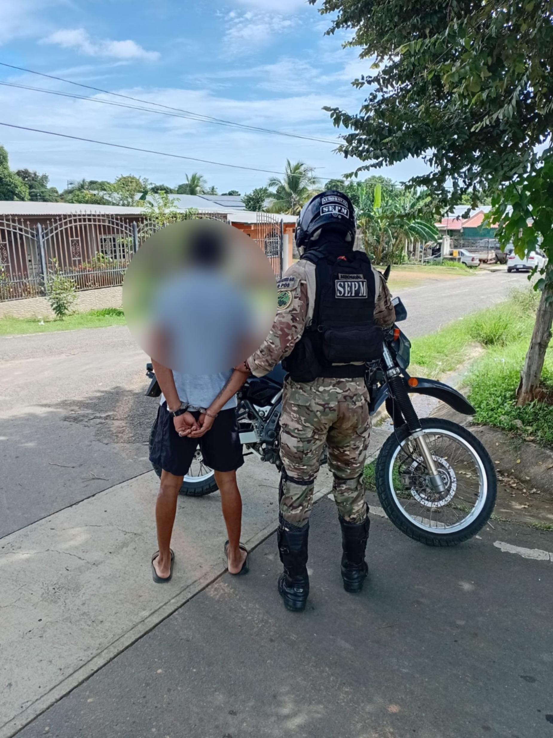 Herrera | Lo frenaron en Playa El Agallito y saltaron dos capturas