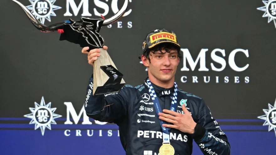 Antonelli gana en Austin y queda a un paso del título mundial