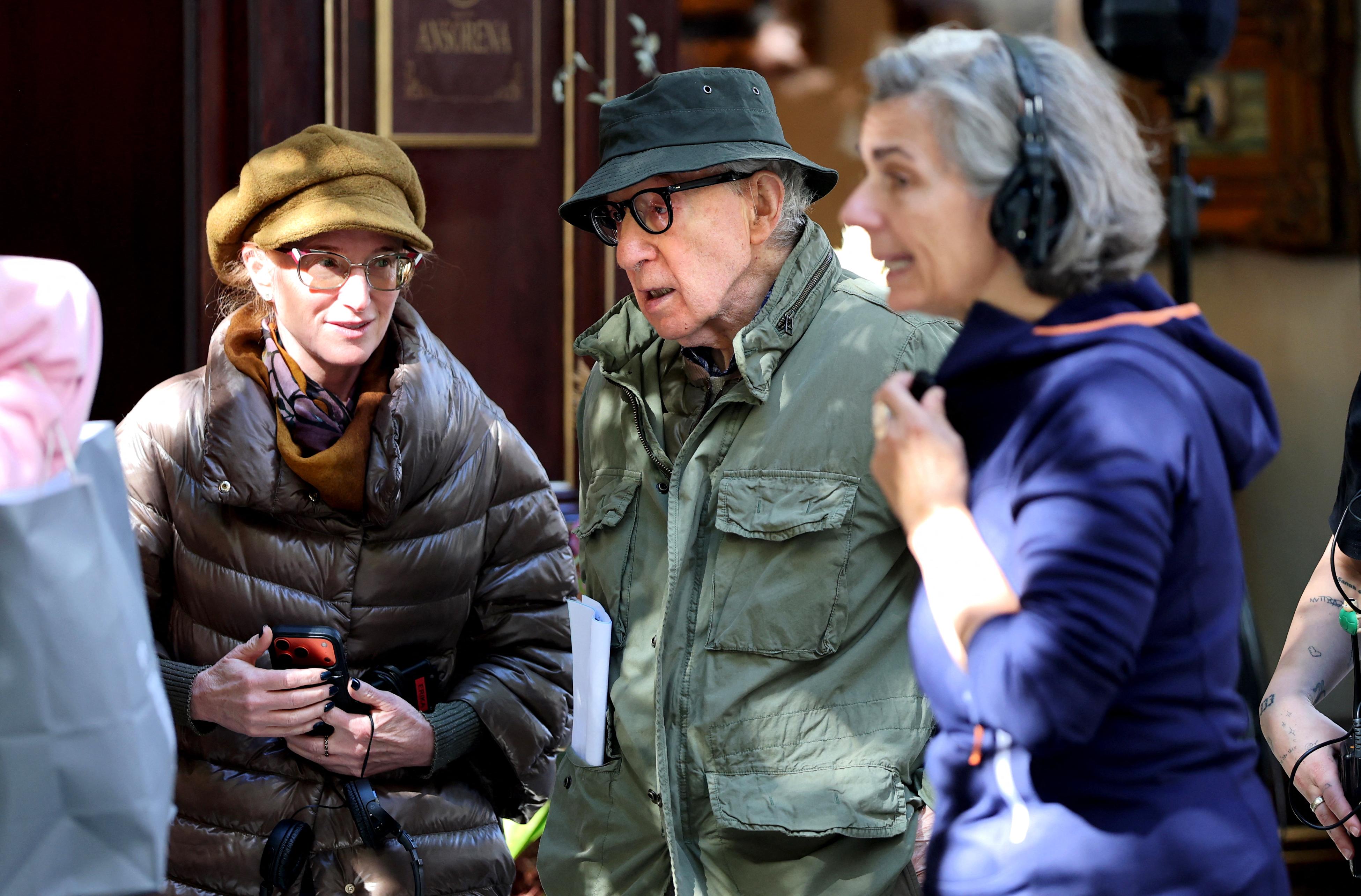 Woody Allen filma su nueva película en las calles de Madrid