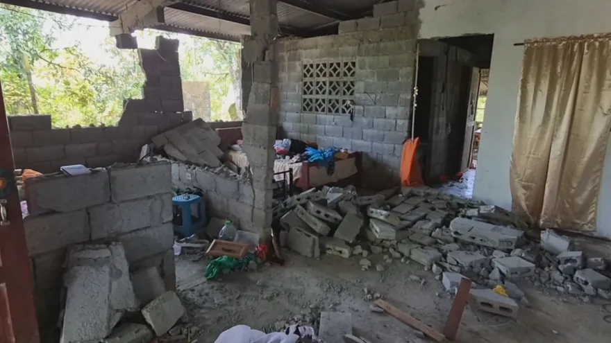 Más de 300 viviendas afectadas y unos 1,200 damnificados en Chiriquí después del sismo