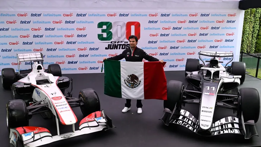 Checo Pérez celebra su GP número 300 en México con Cadillac