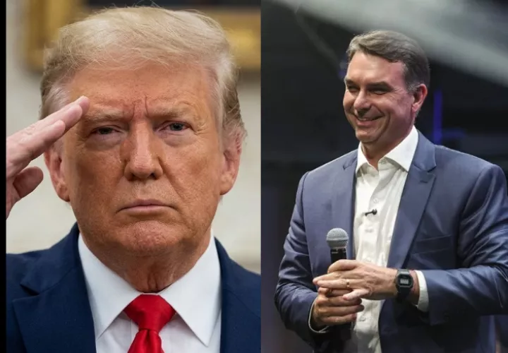 Estados Unidos anuncia que acogerá a Flávio Bolsonaro y a su familia