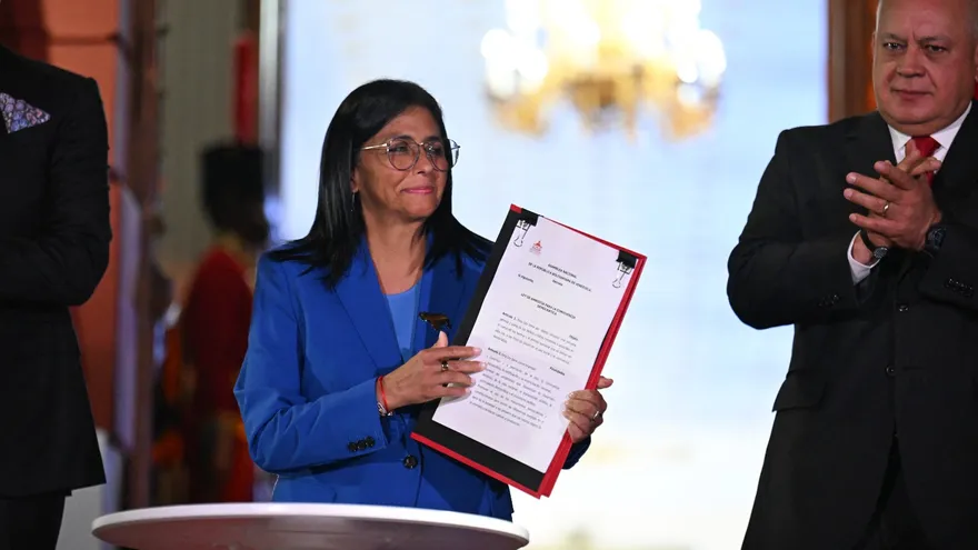 Delcy Rodríguez pide que nadie se entrometa en la estabilidad de Venezuela