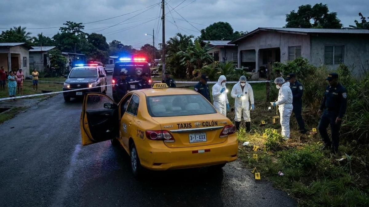 Colón | El misterioso   cadáver de un taxista en Villa Luisa