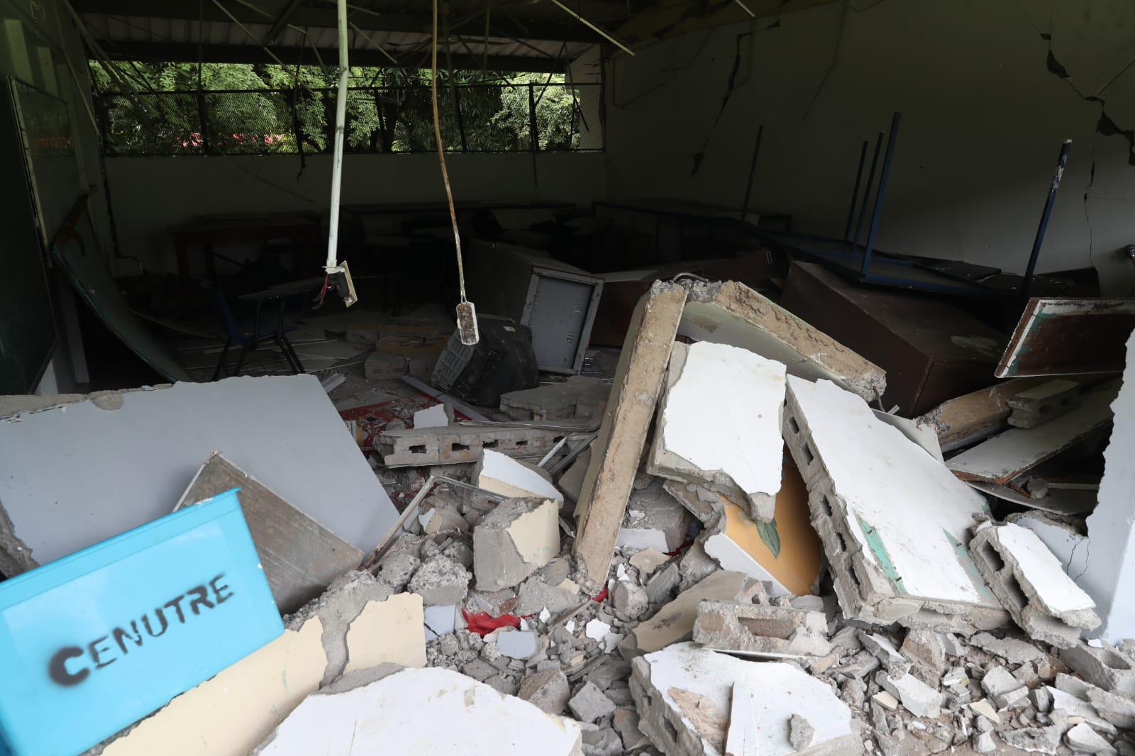 9,553 deslizamientos y 85 escuelas por reconstruir: el terremoto sigue pasando factura