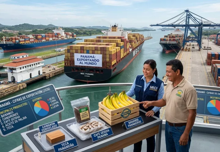Exportaciones de Panamá superan los 1.157 millones de dólares hasta septiembre